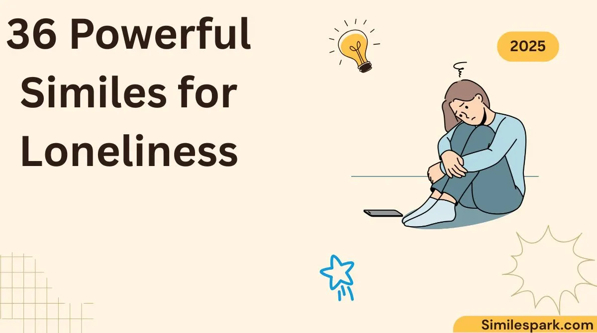 36 Powerful Similes for Loneliness