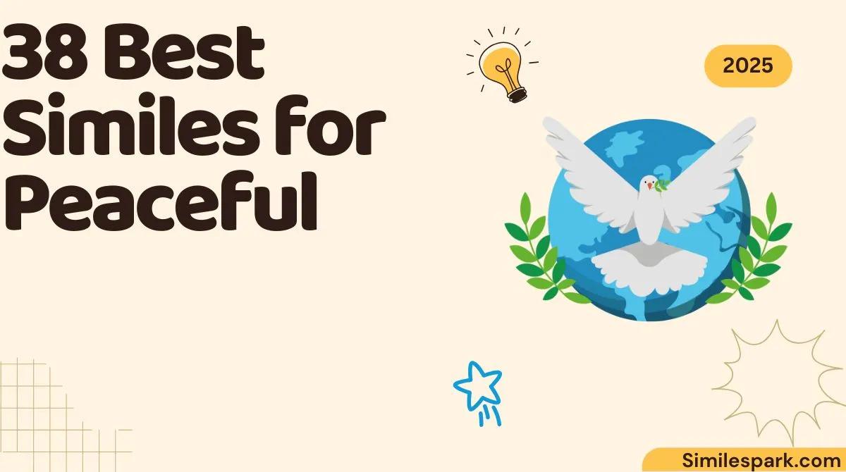 38 Best Similes for Peaceful