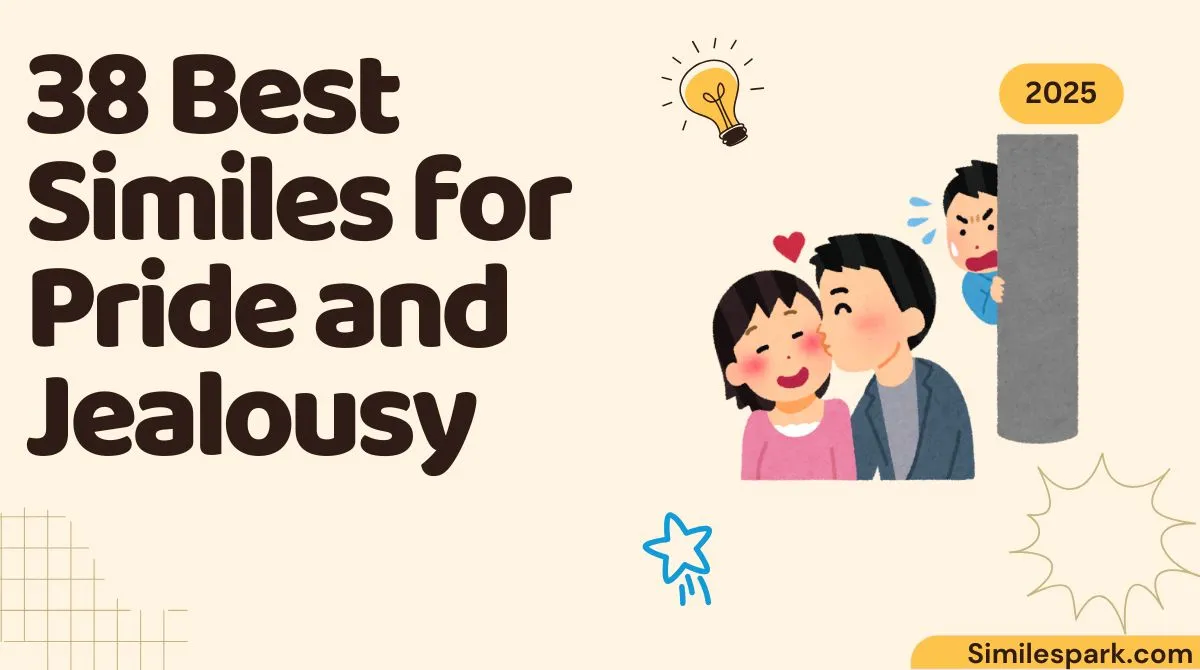 38 Best Similes for Pride and Jealousy