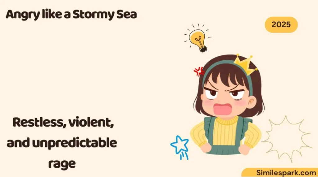 Angry like a Stormy Sea
