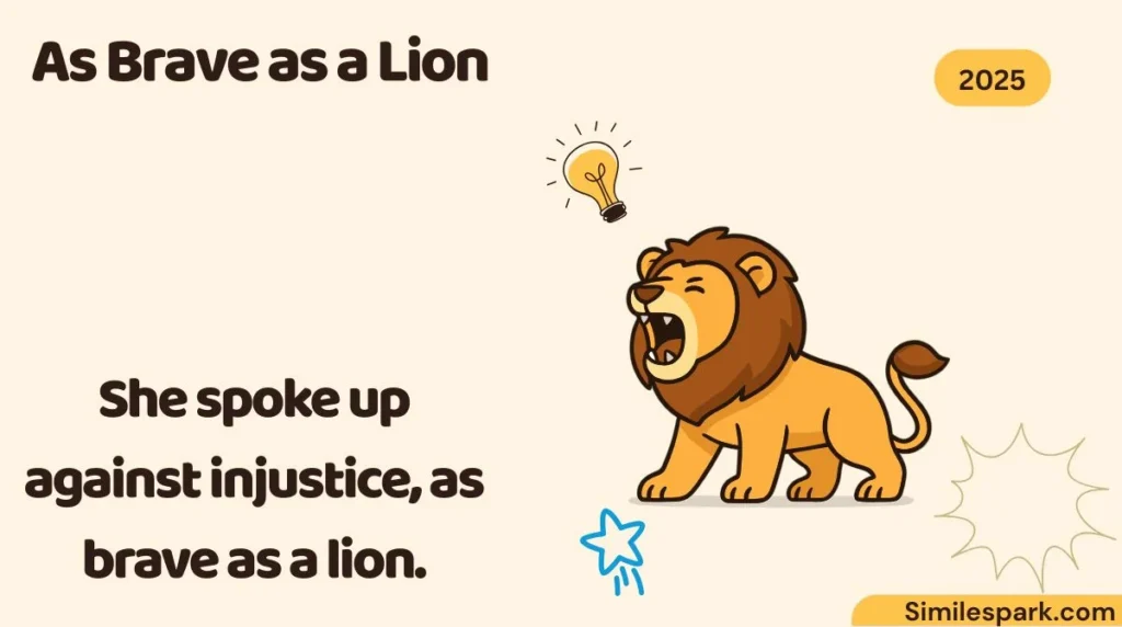 As Brave as a Lion
