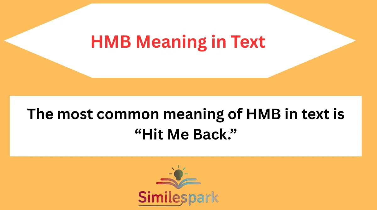 HMB Meaning in Text