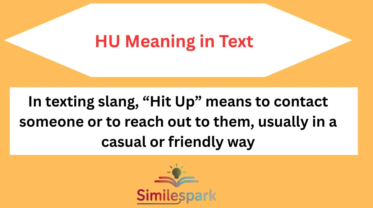 HU Meaning in Text