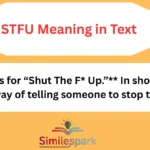 STFU Meaning in Text