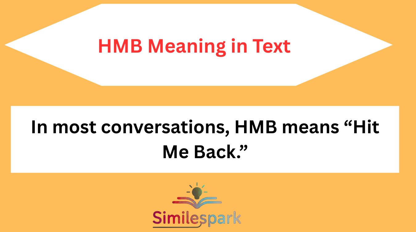 HMB Meaning in Text