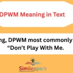 DPWM Meaning in Text