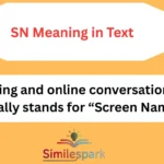 SN Meaning in Text
