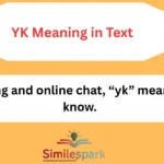 YK Meaning in Text